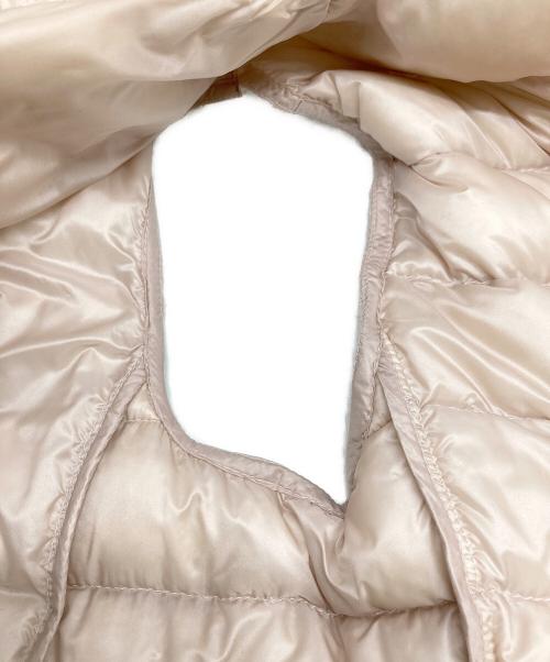MONCLER（モンクレール）MONCLER (モンクレール) LIANE GILET ダウンベスト ピンクベージュ サイズ:1の古着・服飾アイテム