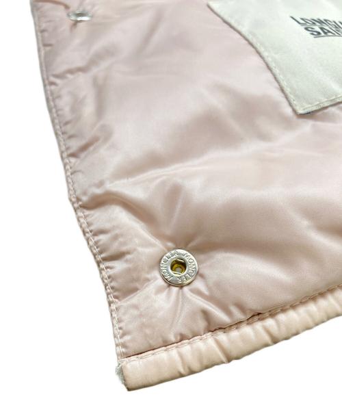MONCLER（モンクレール）MONCLER (モンクレール) LIANE GILET ダウンベスト ピンクベージュ サイズ:1の古着・服飾アイテム