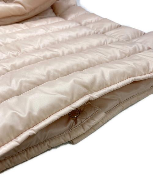 MONCLER（モンクレール）MONCLER (モンクレール) LIANE GILET ダウンベスト ピンクベージュ サイズ:1の古着・服飾アイテム