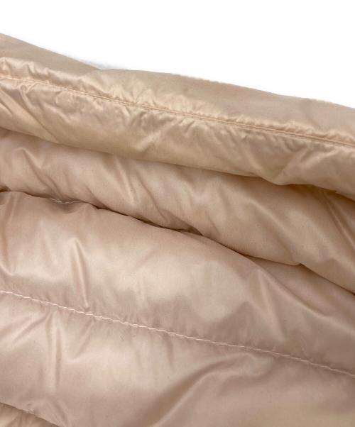 MONCLER（モンクレール）MONCLER (モンクレール) LIANE GILET ダウンベスト ピンクベージュ サイズ:1の古着・服飾アイテム