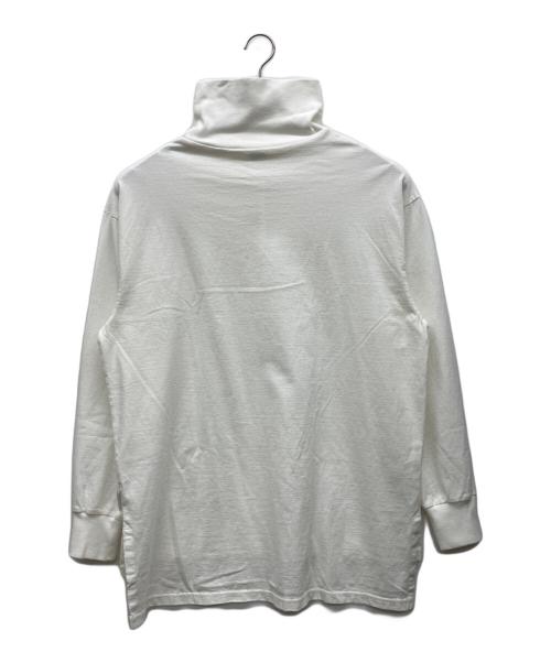 THE SHINZONE（ザ シンゾーン）THE SHINZONE (ザ シンゾーン) ハイネック オーバーTシャツ ホワイト サイズ:F0 未使用品の古着・服飾アイテム