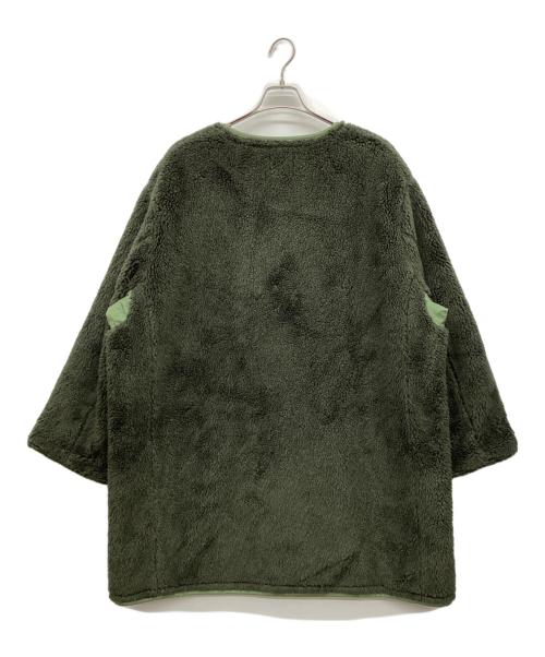 NAF NAF（ナフナフ）NAF NAF (ナフナフ) ミリタリーボアコート カーキ サイズ:oneの古着・服飾アイテム