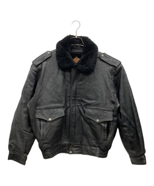 USED（ユーズド）USED (ユーズド) フライトジャケット ブラック サイズ:48の古着・服飾アイテム
