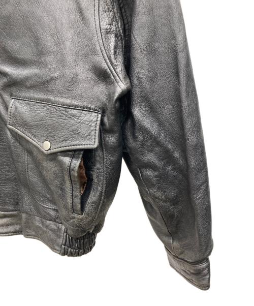 USED（ユーズド）USED (ユーズド) フライトジャケット ブラック サイズ:48の古着・服飾アイテム