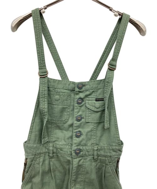 Hysteric Glamour（ヒステリックグラマー）Hysteric Glamour (ヒステリックグラマー) オーバーオール カーキ サイズ:Sの古着・服飾アイテム