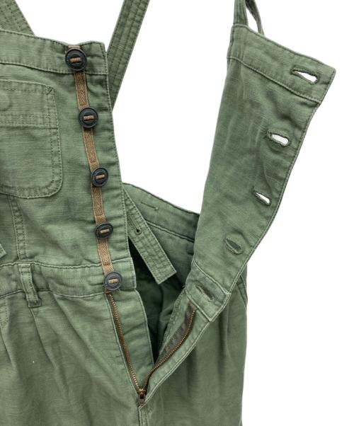 Hysteric Glamour（ヒステリックグラマー）Hysteric Glamour (ヒステリックグラマー) オーバーオール カーキ サイズ:Sの古着・服飾アイテム