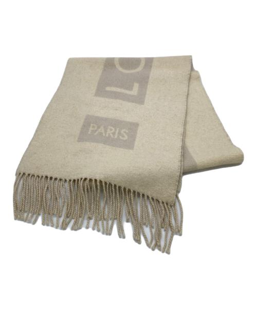 LOUIS VUITTON（ルイ ヴィトン）LOUIS VUITTON (ルイ ヴィトン) マフラー アイボリーの古着・服飾アイテム