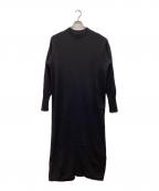 SLOBE IENAスローブ イエナ）の古着「ウォッシャブルスムースニットワンピース」｜ブラック
