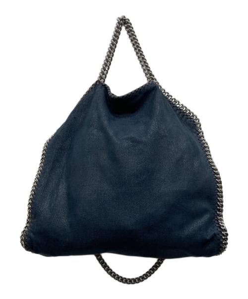 STELLA McCARTNEY（ステラマッカートニー）STELLA McCARTNEY (ステラマッカートニー) 2WAYチェーンバッグ ネイビーの古着・服飾アイテム
