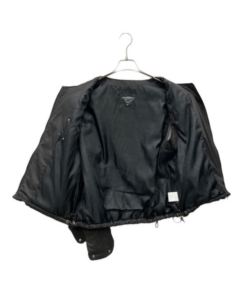 PARANOID（パラノイド）PARANOID (パラノイド) 中綿ナイロンベスト ブラック サイズ:Mの古着・服飾アイテム