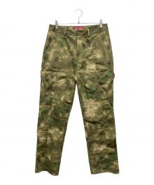 PCCVISON（ピーシーシービジョン）の古着「デザインミリタリーパンツ」｜オリーブ