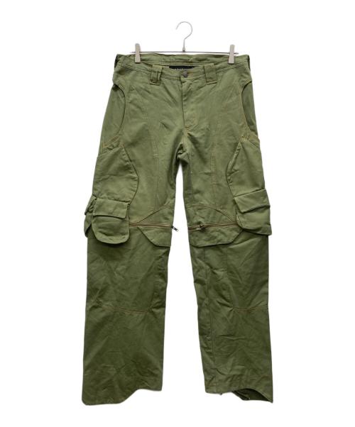 GROUTURE（グローチャー）GROUTURE (グローチャー) SADDLE CARGO PANTS カーキ サイズ:30の古着・服飾アイテム