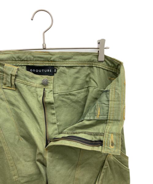 GROUTURE（グローチャー）GROUTURE (グローチャー) SADDLE CARGO PANTS カーキ サイズ:30の古着・服飾アイテム