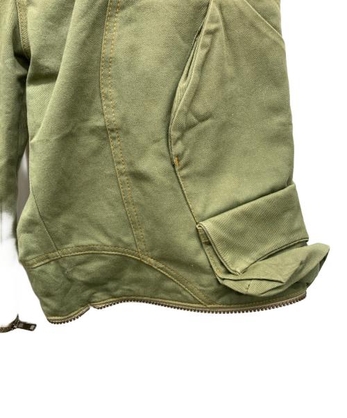 GROUTURE（グローチャー）GROUTURE (グローチャー) SADDLE CARGO PANTS カーキ サイズ:30の古着・服飾アイテム