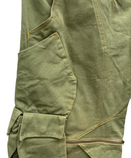 GROUTURE（グローチャー）GROUTURE (グローチャー) SADDLE CARGO PANTS カーキ サイズ:30の古着・服飾アイテム