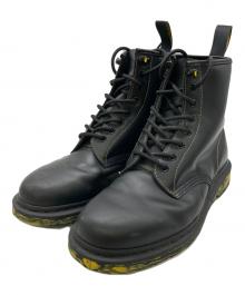 Dr.Martens（ドクターマーチン）の古着「MARBLED SOLE SMOOTH LEATHER LACE UP ブーツ」｜ブラック