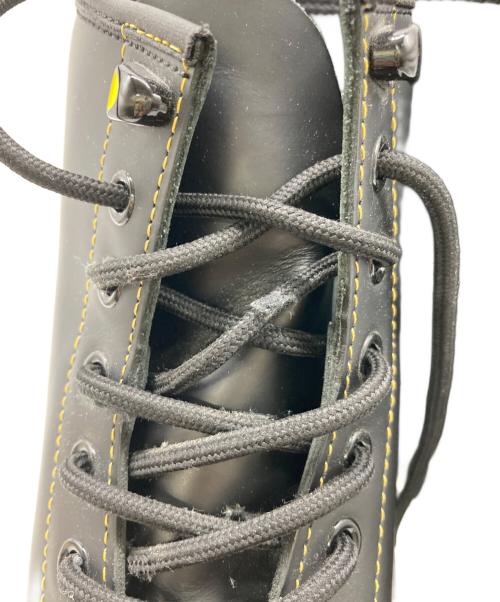 Dr.Martens（ドクターマーチン）Dr.Martens (ドクターマーチン) MARBLED SOLE SMOOTH LEATHER LACE UP ブーツ ブラック サイズ:9UKの古着・服飾アイテム