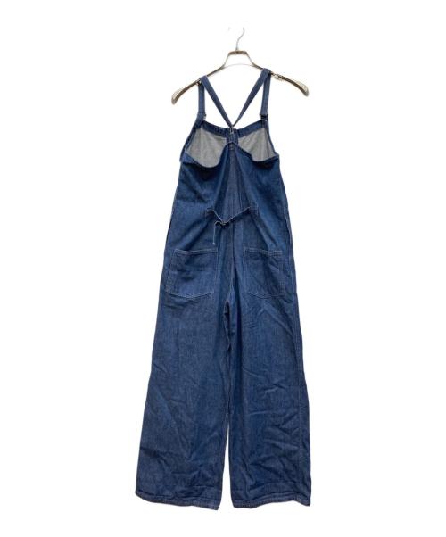 Attick by Johnbull（アティックバイジョンブル）Attick by Johnbull (アティックバイジョンブル) オーバーオール インディゴ サイズ:02の古着・服飾アイテム