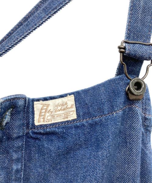 Attick by Johnbull（アティックバイジョンブル）Attick by Johnbull (アティックバイジョンブル) オーバーオール インディゴ サイズ:02の古着・服飾アイテム