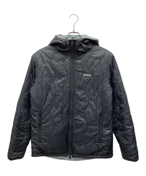 WILD THINGS（ワイルドシングス）WILD THINGS (ワイルドシングス) リバーシブル プリマロフト フーデッドジャケット ブラック サイズ:Mの古着・服飾アイテム