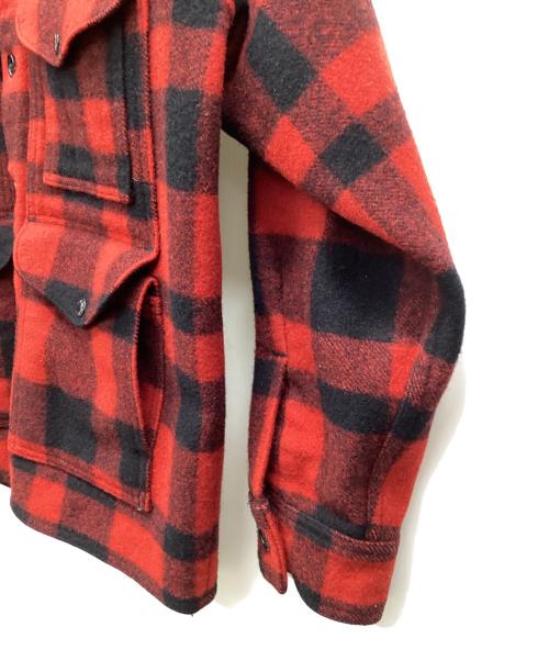 FILSON GARMENT（フィルソン ガーメント）FILSON GARMENT (フィルソン ガーメント) マッキノクルーザージャケット レッド サイズ:38の古着・服飾アイテム