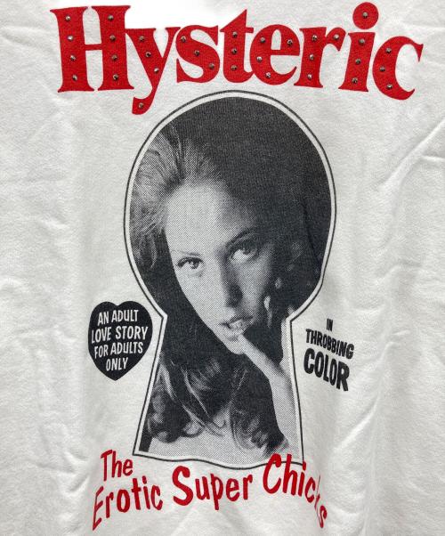 Hysteric Glamour（ヒステリックグラマー）Hysteric Glamour (ヒステリックグラマー) EROTIC CHICKS ワンピース ホワイト サイズ:FREEの古着・服飾アイテム