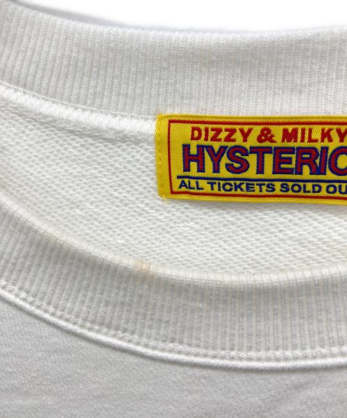 Hysteric Glamour（ヒステリックグラマー）Hysteric Glamour (ヒステリックグラマー) EROTIC CHICKS ワンピース ホワイト サイズ:FREEの古着・服飾アイテム