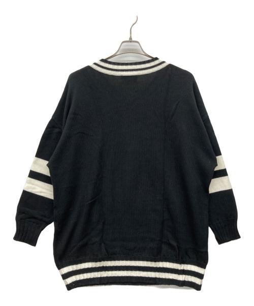 Hysteric Glamour（ヒステリックグラマー）Hysteric Glamour (ヒステリックグラマー) HYS WOMAN編込 プルオーバー ブラック サイズ:なしの古着・服飾アイテム