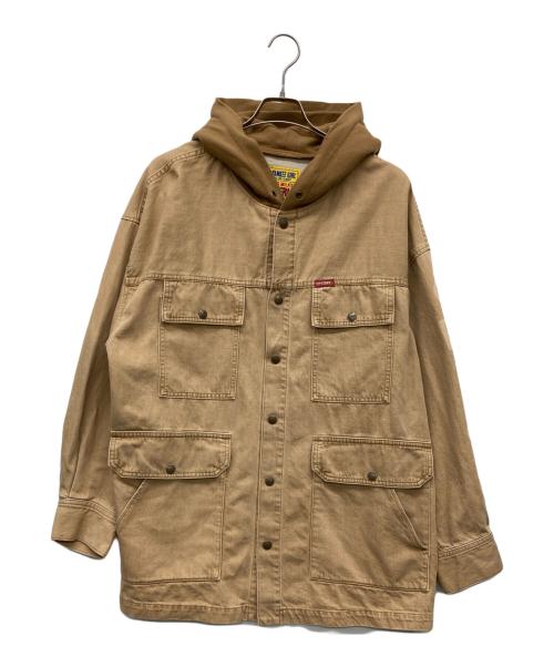 Hysteric Glamour（ヒステリックグラマー）Hysteric Glamour (ヒステリックグラマー) DOPEオーバーサイズ デニムジャケット ブラウン サイズ:なしの古着・服飾アイテム