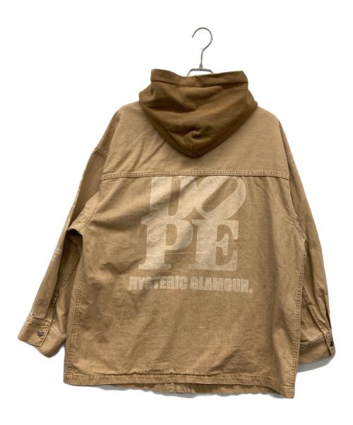 Hysteric Glamour（ヒステリックグラマー）Hysteric Glamour (ヒステリックグラマー) DOPEオーバーサイズ デニムジャケット ブラウン サイズ:なしの古着・服飾アイテム