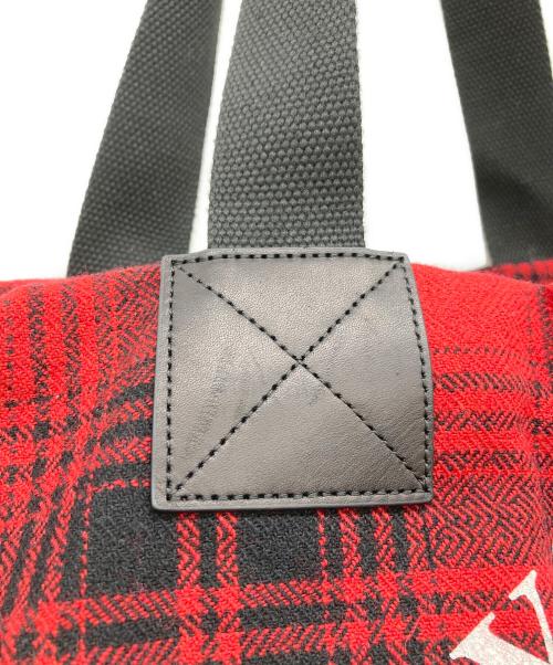 Hysteric Glamour（ヒステリックグラマー）Hysteric Glamour (ヒステリックグラマー) CIRCLED LOGO トートバッグ レッドの古着・服飾アイテム