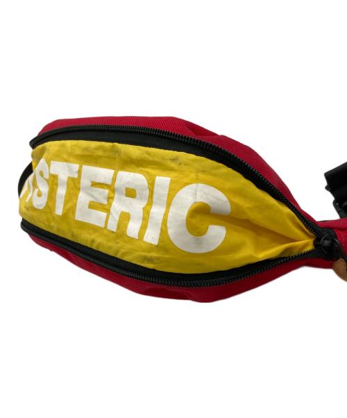 Hysteric Glamour（ヒステリックグラマー）Hysteric Glamour (ヒステリックグラマー) コーデュラエクスパンドバナナバッグ レッドの古着・服飾アイテム