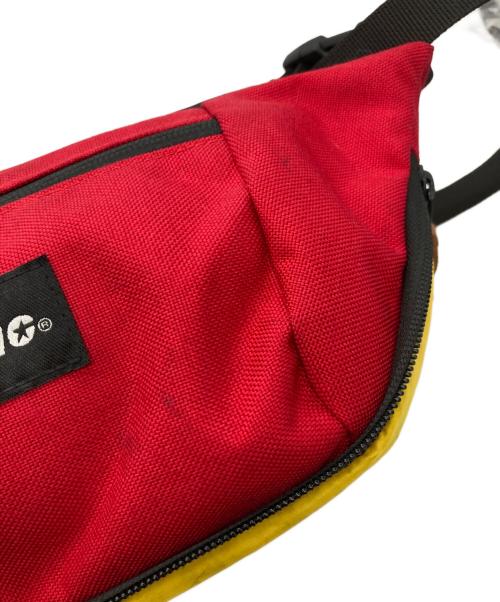 Hysteric Glamour（ヒステリックグラマー）Hysteric Glamour (ヒステリックグラマー) コーデュラエクスパンドバナナバッグ レッドの古着・服飾アイテム