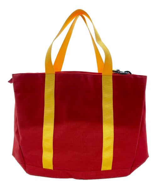 Hysteric Glamour（ヒステリックグラマー）Hysteric Glamour (ヒステリックグラマー) COLLEGE 2WAY トート レッドの古着・服飾アイテム