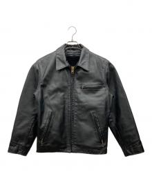 Schott（ショット）の古着「ライナー付レザートラッカージャケット」｜ブラック