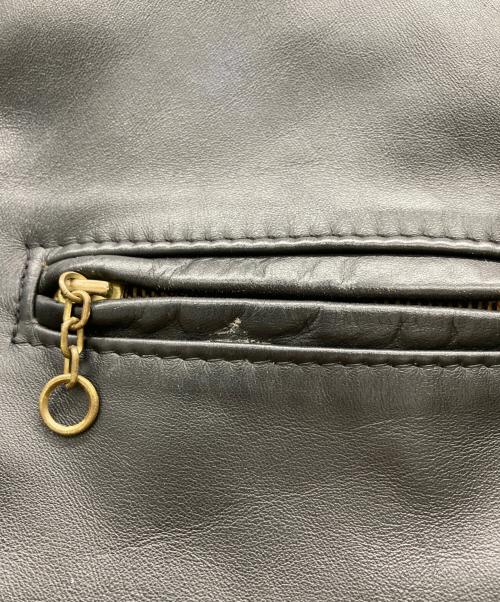 Schott（ショット）Schott (ショット) ライナー付レザートラッカージャケット ブラック サイズ:38の古着・服飾アイテム