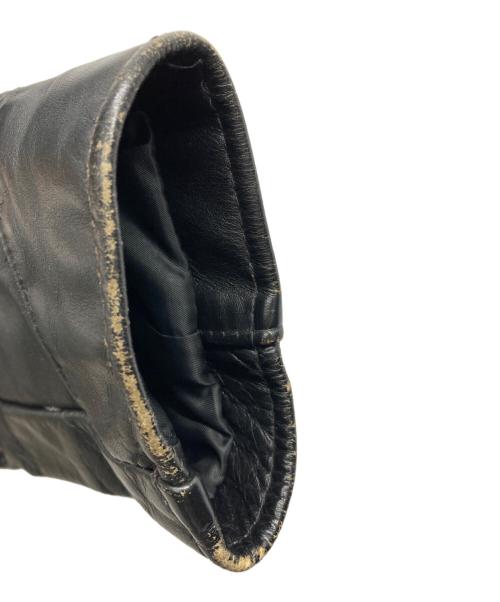 Schott（ショット）Schott (ショット) ライナー付レザートラッカージャケット ブラック サイズ:38の古着・服飾アイテム