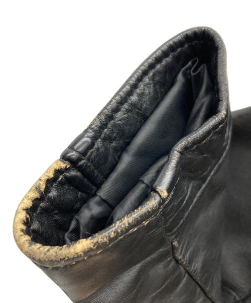 Schott（ショット）Schott (ショット) ライナー付レザートラッカージャケット ブラック サイズ:38の古着・服飾アイテム