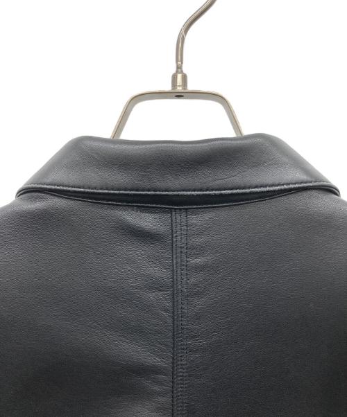 Schott（ショット）Schott (ショット) LAMB LEATHER カバーオールジャケット ブラック サイズ:Mの古着・服飾アイテム