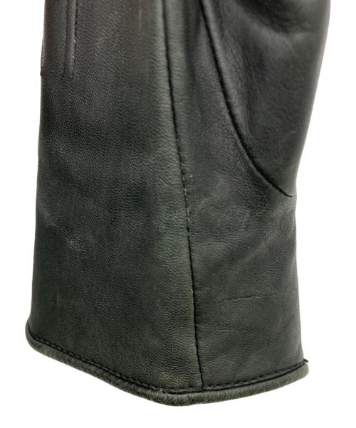 Buco（ブコ）Buco (ブコ) レザーグローブ ブラック サイズ:8 1/2の古着・服飾アイテム
