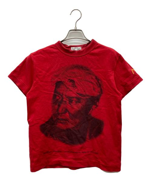 EVISU（エヴィス）EVISU (エヴィス) Tシャツ レッド サイズ:36の古着・服飾アイテム