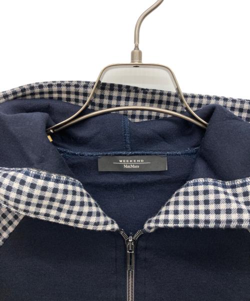WEEKEND Max Mara（ウィークエンド マックスマーラ）WEEKEND Max Mara (ウィークエンド マックスマーラ) ジップパーカー ネイビー サイズ:Sの古着・服飾アイテム