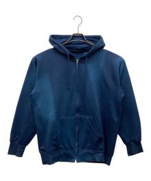 USED（ユーズド）の古着「ジップパーカー」｜ネイビー