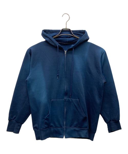 USED（ユーズド）USED (ユーズド) ジップパーカー ネイビー サイズ:XL(46)の古着・服飾アイテム