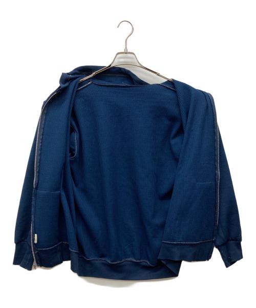 USED（ユーズド）USED (ユーズド) ジップパーカー ネイビー サイズ:XL(46)の古着・服飾アイテム