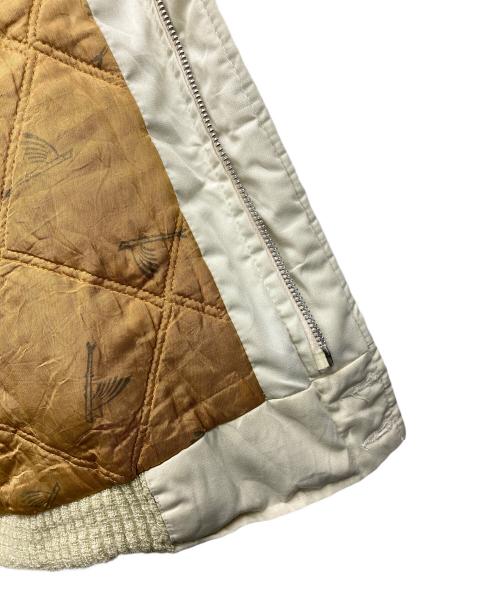 Varsity by Catalina（バーシティ バイ カタリーナ）Varsity by Catalina (バーシティ バイ カタリーナ) ダービージャケット アイボリー サイズ:46の古着・服飾アイテム