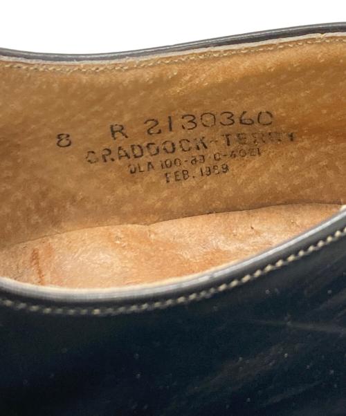 U'S NAVY（ユーエスネイビー）U'S NAVY (ユーエスネイビー) サービスシューズ ブラック サイズ:左9R右8の古着・服飾アイテム