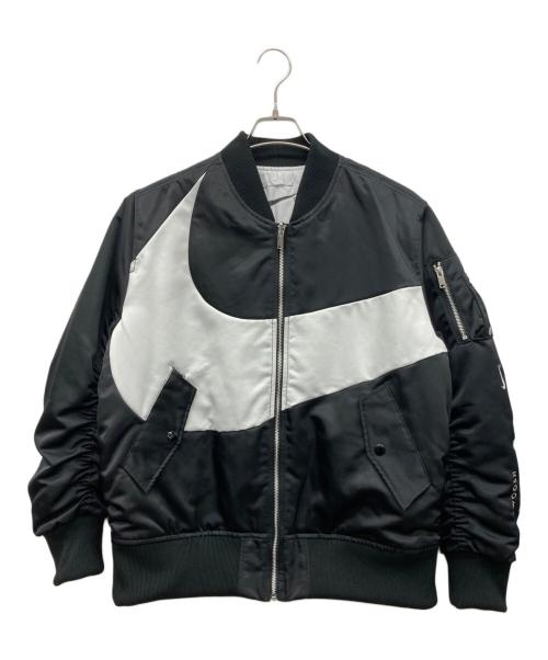 NIKE（ナイキ）NIKE (ナイキ) SYNFL SWOOSH ボンバージャケット ブラック サイズ:Lの古着・服飾アイテム