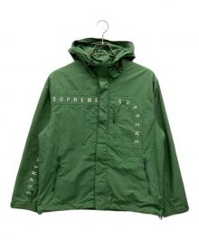 SUPREME（シュプリーム）の古着「CURVE LOGOS RIPSTOP JAKET」｜グリーン