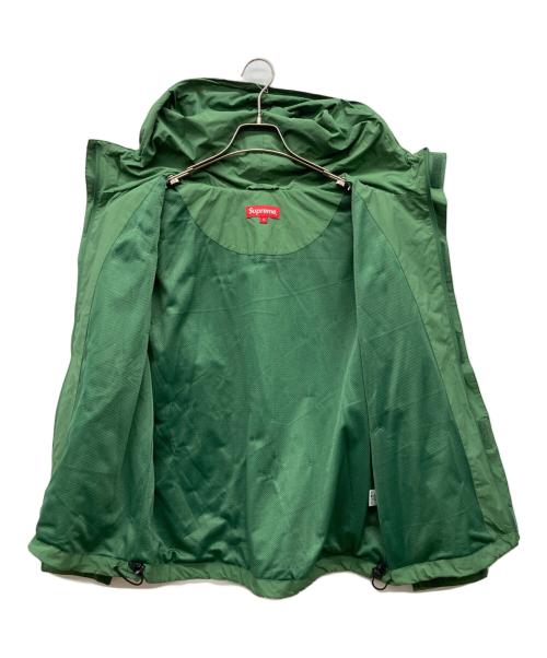 SUPREME（シュプリーム）Supreme (シュプリーム) CURVE LOGOS RIPSTOP JAKET グリーン サイズ:Sの古着・服飾アイテム